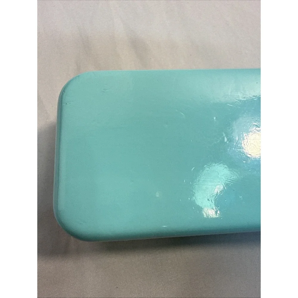Authentic Tiffany & Co. Hard Clamshell Eyeglass Sunglasses Case Only Blue